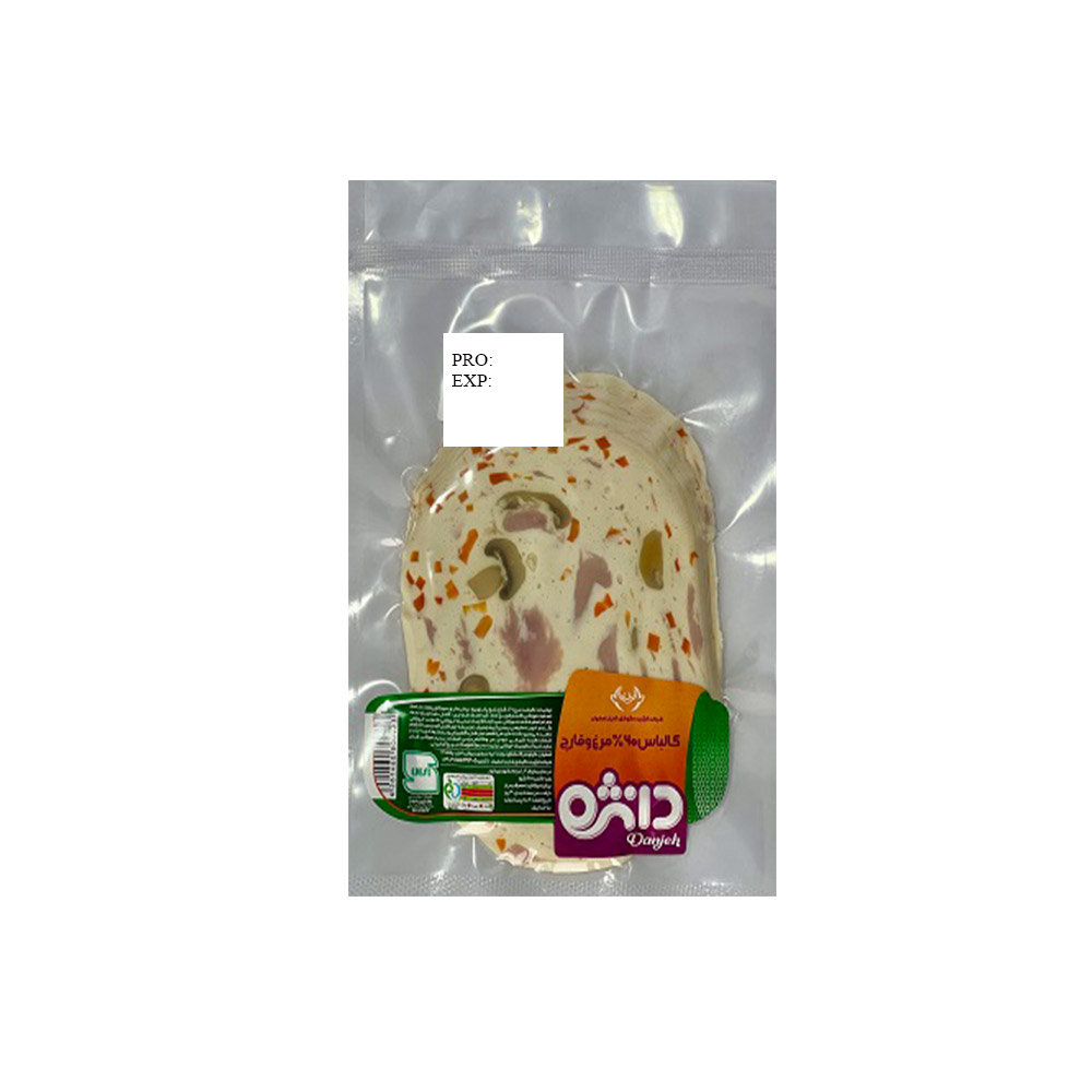 وکیوم-قارچ کالباس وکیوم مرغ و قارچ 60 درصد دانژه 200 گرمی - تصویر 1